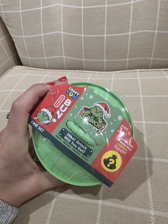 Other - Grinch Mystery Green Squishy Bun Toy - Kids